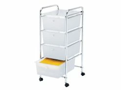 Billig 🧨 Kosmetik-Rollwagen Ginger in weiß 🎉 -Badaccessoires Verkaufsgeschäft 112101 0012100 1