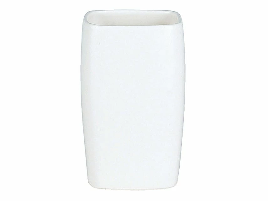 Brandneu 😀 Spirella Mundspülbecher Retro in weiß 🌟 1 Brandneu 😀 Spirella Mundspülbecher Retro in weiß 🌟