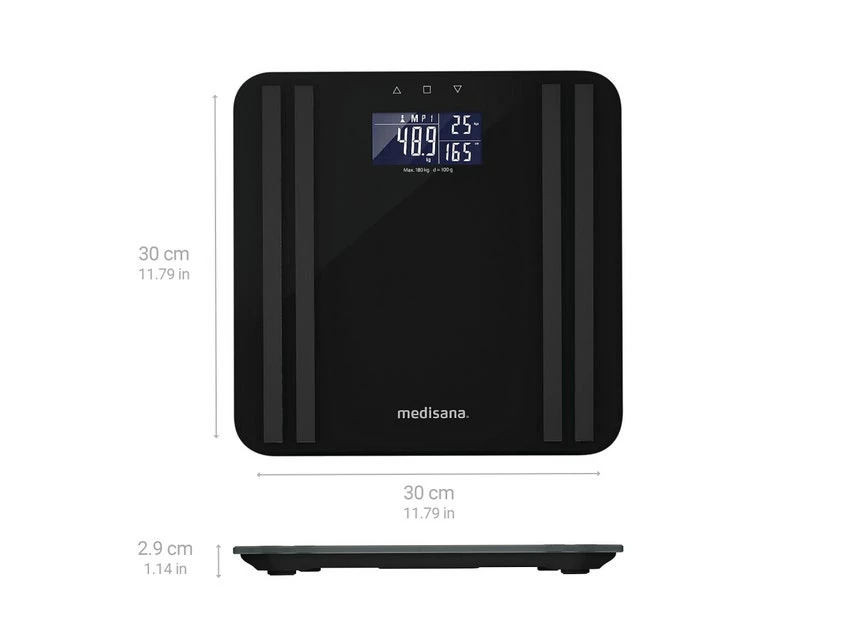 Angebote 🤩 Körperanalysewaage BS 465 in schwarz 🤩 3 Angebote 🤩 Körperanalysewaage BS 465 in schwarz 🤩 – Bild 3