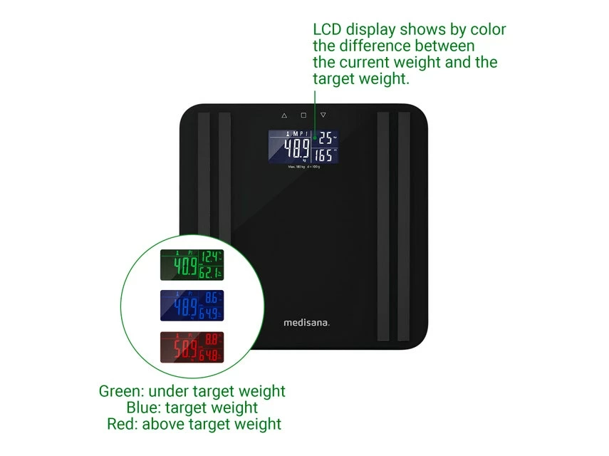 Angebote 🤩 Körperanalysewaage BS 465 in schwarz 🤩 7 Angebote 🤩 Körperanalysewaage BS 465 in schwarz 🤩 – Bild 7