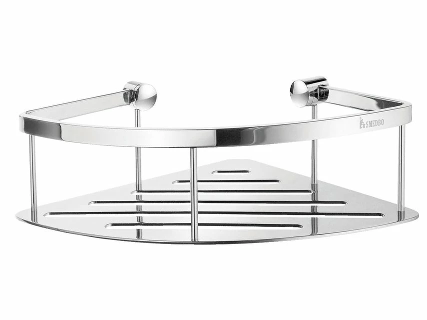 Bestpreis 🔔 Smedbo Eckseifenkorb Sideline in silberfarben 🎉 1 Bestpreis 🔔 Smedbo Eckseifenkorb Sideline in silberfarben 🎉