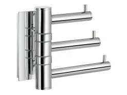 Brandneu 🤩 Smedbo Haken 3-er schwenkbar Pool in silberfarben 😉