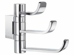 Budget 😀 Smedbo Haken 3-er Ice schwenkbar in silberfarben 🎉