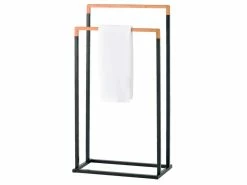 Coupon 😀 Handtuchständer Black Bamboo in schwarz 😀