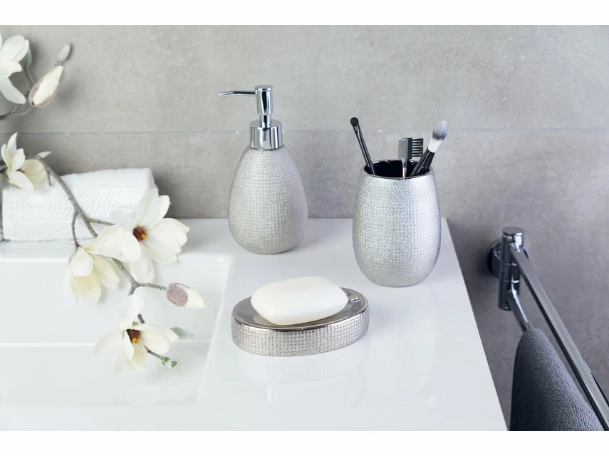 Budget 👏 Mundspülbecher Hollywood in silberfarben 👍 2 Budget 👏 Mundspülbecher Hollywood in silberfarben 👍 – Bild 2