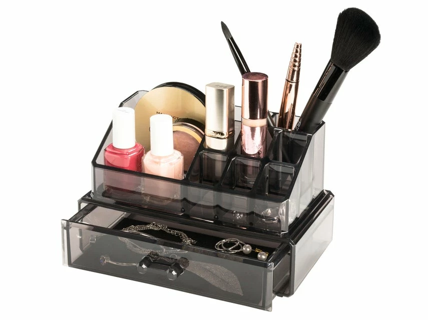 Brandneu 🤩 Kleine Wolke Kosmetik-Organizer Valerie - 17/6,3/19,5 cm in schwarz 🔥 1 Brandneu 🤩 Kleine Wolke Kosmetik-Organizer Valerie - 17/6,3/19,5 cm in schwarz 🔥