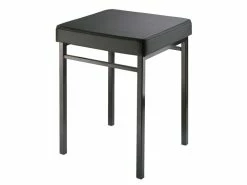 Budget 👏 Hocker Remi - 36/47/34 cm in schwarz 🤩