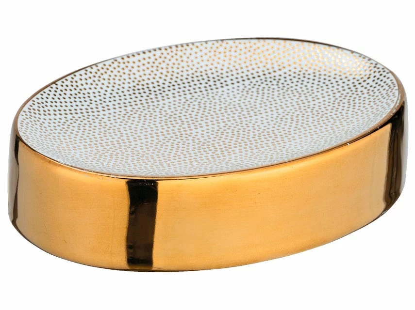 Großhandel 👏 Wenko Seifenschale Nuria in goldfarben 😀 1 Großhandel 👏 Wenko Seifenschale Nuria in goldfarben 😀