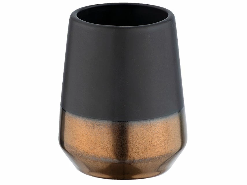 Am billigsten ✔️ Wenko Mundspülbecher Brandol in schwarz 💯 2 Am billigsten ✔️ Wenko Mundspülbecher Brandol in schwarz 💯 – Bild 2