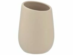 Brandneu 🥰 Wenko Mundspülbecher Badi in beige 🎁