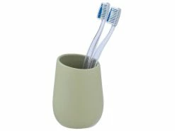 Bestpreis 😀 Wenko Mundspülbecher Badi in grün 🛒 -Badaccessoires Verkaufsgeschäft 6539628 0573777 3 24371586