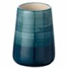 Am billigsten ✔️ Wenko Mundspülbecher Pottery Petrol in blau ⭐