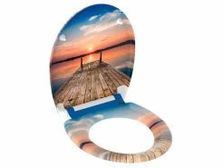 Großhandel 🛒 WC-Sitz Sunset Sky in mehrfarbig 🛒 -Badaccessoires Verkaufsgeschäft 6628505 0583292 2 24453946