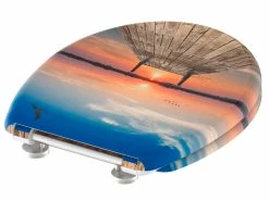 Großhandel 🛒 WC-Sitz Sunset Sky in mehrfarbig 🛒 -Badaccessoires Verkaufsgeschäft 6628506 0583292 3 24453946