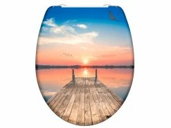 Großhandel 🛒 WC-Sitz Sunset Sky in mehrfarbig 🛒