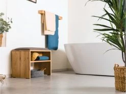 Rabatt 🎉 Die grüne Linie Handtuchhalter Lina - 80/6/10 cm in braun ❤️ -Badaccessoires Verkaufsgeschäft 6630043 0583868 1 24413073