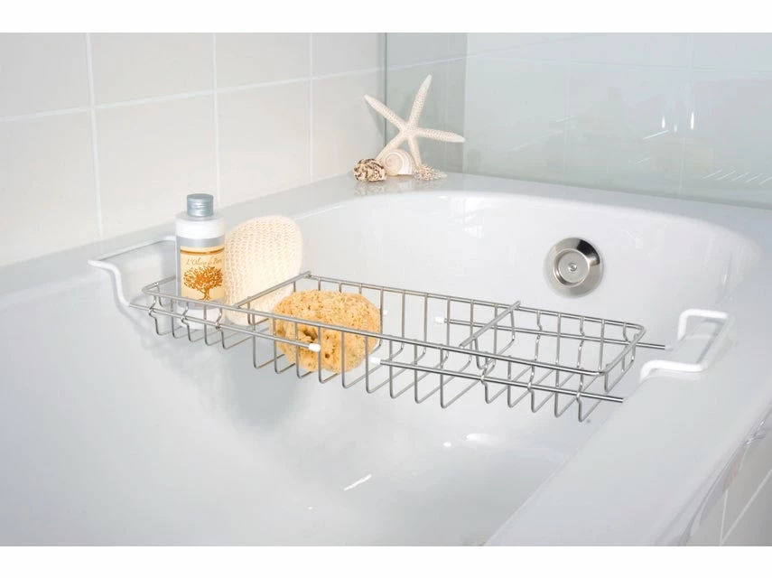 Blitzangebot ✔️ Wenko Badewannenbrücke Leo in silberfarben 🔥 2 Blitzangebot ✔️ Wenko Badewannenbrücke Leo in silberfarben 🔥 – Bild 2