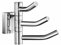 Budget 💯 Smedbo schwenkbarer Dreierhaken House in silberfarben ⭐