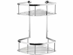 Budget 👍 Smedbo Eckseifenkorb Sideline in silberfarben 😍