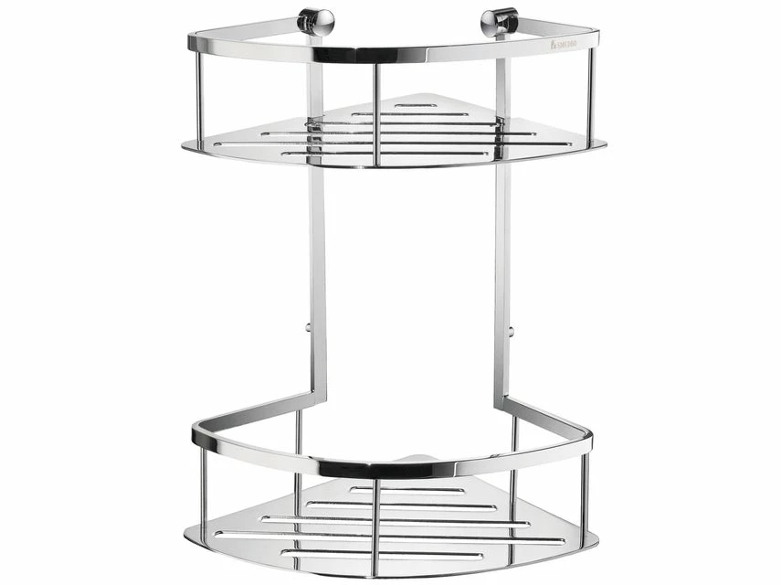 Budget 👍 Smedbo Eckseifenkorb Sideline in silberfarben 😍 1 Budget 👍 Smedbo Eckseifenkorb Sideline in silberfarben 😍