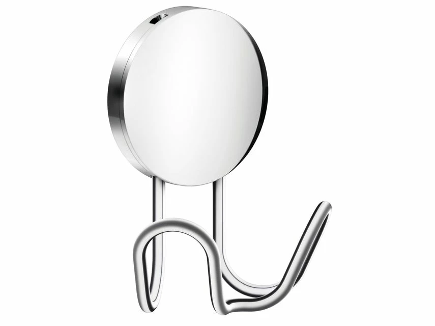 Neu ❤️ doppelter Badetuchhaken BB Beslagsboden in silberfarben ⭐ 1 Neu ❤️ doppelter Badetuchhaken BB Beslagsboden in silberfarben ⭐