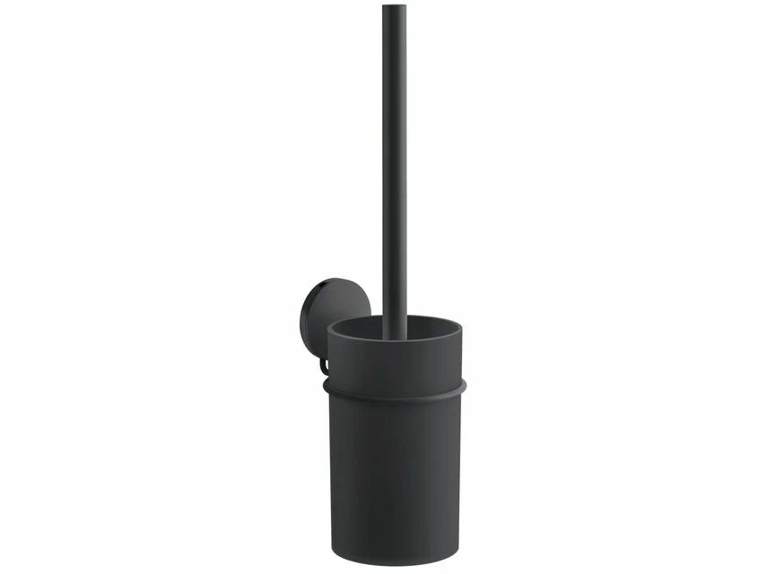 Aktion 💯 WC-Bürste mit Behälter BB Beslagsboden in schwarz 🧨 1 Aktion 💯 WC-Bürste mit Behälter BB Beslagsboden in schwarz 🧨