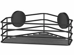 Bester Verkauf 👍 BB Beslagsboden Eckduschkorb in schwarz ⭐