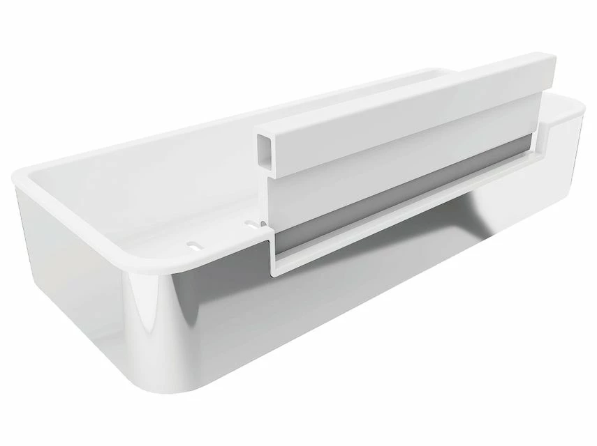 Schlussverkauf ❤️ Duschkorb - 29/5,3/12 cm in weiß 🎉 2 Schlussverkauf ❤️ Duschkorb - 29/5,3/12 cm in weiß 🎉 – Bild 2