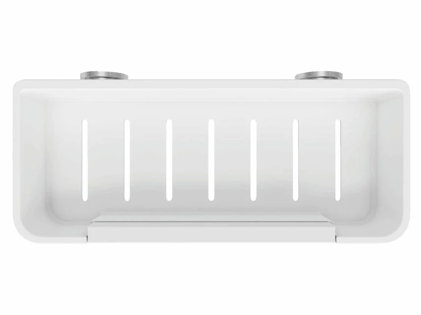 Schlussverkauf ❤️ Duschkorb - 29/5,3/12 cm in weiß 🎉 1 Schlussverkauf ❤️ Duschkorb - 29/5,3/12 cm in weiß 🎉