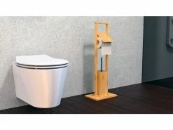 Brandneu 👏 WC-Garnitur Bambus - 30/82/21 cm in braun 🎉 7 Brandneu 👏 WC-Garnitur Bambus - 30/82/21 cm in braun 🎉 -Badaccessoires Verkaufsgeschäft 6778739 0610356 4 24725600