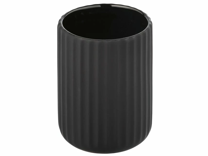 Besorgen ⌛ Wenko Mundspülbecher Belluno - 8/11/8 cm in schwarz 🌟 3 Besorgen ⌛ Wenko Mundspülbecher Belluno - 8/11/8 cm in schwarz 🌟 – Bild 3