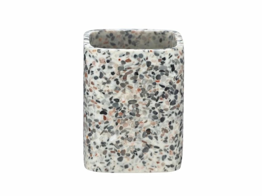 Großhandel 😍 Wenko Mundspülbecher Terrazzo - 8/10,5/8 cm in mehrfarbig 🛒 2 Großhandel 😍 Wenko Mundspülbecher Terrazzo - 8/10,5/8 cm in mehrfarbig 🛒 – Bild 2