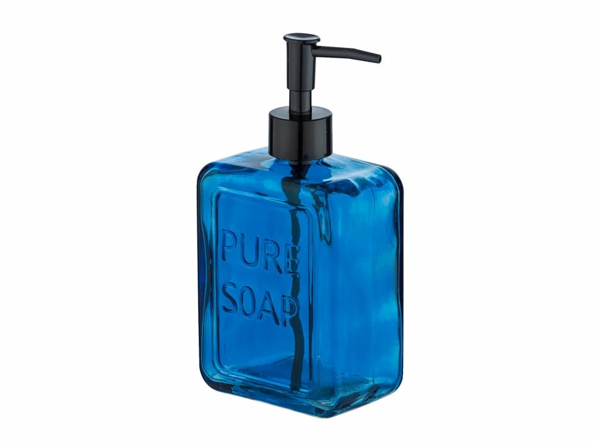 Großhandel 👏 Wenko Seifenspender Pure Soap - 9,5/20/6 cm in blau 🛒 3 Großhandel 👏 Wenko Seifenspender Pure Soap - 9,5/20/6 cm in blau 🛒 – Bild 3