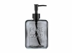 Budget 🔥 Wenko Seifenspender Pure Soap - 9,5/20/6 cm in grau ❤️