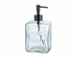 Budget 🛒 Wenko Seifenspender Pure Soap - 9,5/20/6 cm in transparent 🔔 -Badaccessoires Verkaufsgeschäft 6781798 0611756 1 24767082