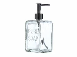 Budget 🛒 Wenko Seifenspender Pure Soap - 9,5/20/6 cm in transparent 🔔 -Badaccessoires Verkaufsgeschäft 6781802 0611756 5 24767082