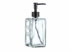 Budget 🛒 Wenko Seifenspender Pure Soap - 9,5/20/6 cm in transparent 🔔 -Badaccessoires Verkaufsgeschäft 6781803 0611756 6 24767082