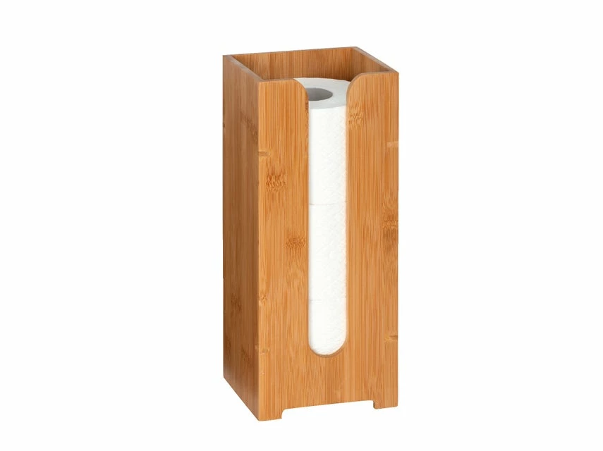 Angebote 🌟 Wenko Papierrollenhalter Bambusa - 15/35,5/14 cm in braun 🤩 2 Angebote 🌟 Wenko Papierrollenhalter Bambusa - 15/35,5/14 cm in braun 🤩 – Bild 2
