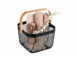 Coupon 🎁 Wenko Badkorb mit Griff Bambusa - 25/17/25 cm in schwarz 😉 -Badaccessoires Verkaufsgeschäft 6781814 0611771 1 24767173