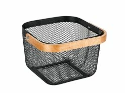 Coupon 🎁 Wenko Badkorb mit Griff Bambusa - 25/17/25 cm in schwarz 😉 -Badaccessoires Verkaufsgeschäft 6781819 0611771 6 24767173