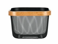 Coupon 🎁 Wenko Badkorb mit Griff Bambusa - 25/17/25 cm in schwarz 😉 -Badaccessoires Verkaufsgeschäft 6781825 0611771 12 24767173