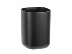 Großhandel 🌟 Wenko Mundspülbecher Davos - 7,7/10,5/7,7 cm in schwarz 🌟 -Badaccessoires Verkaufsgeschäft 6781842 0611798 2 24767230