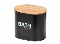 Großhandel 🎉 Wenko Aufbewahrungsbox Gara - 14,5/13,5/10,5 cm in schwarz 🤩