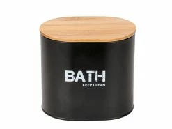 Großhandel 🎉 Wenko Aufbewahrungsbox Gara - 14,5/13,5/10,5 cm in schwarz 🤩 -Badaccessoires Verkaufsgeschäft 6781940 0611862 4 24767363