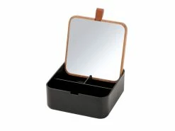 Großhandel 🎉 Wenko Aufbewahrungsbox Gara - 14,5/13,5/10,5 cm in schwarz 🤩 -Badaccessoires Verkaufsgeschäft 6781943 0611868 1 24767371