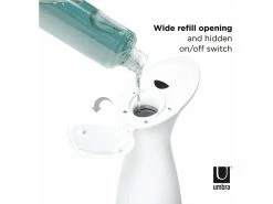 Brandneu 😀 Umbra Automatischer Seifenspender / Otto Caddy in grau ✨ -Badaccessoires Verkaufsgeschäft 6845203 0635334 3 24914055