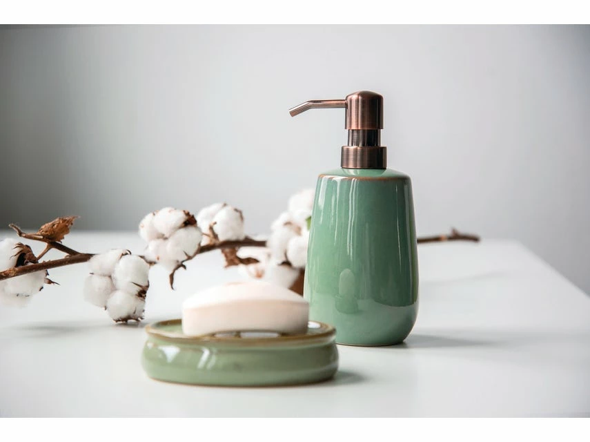 Budget ⌛ Wenko Seifenspender Sirmione - 8/17,5/8 cm in grün 😀 4 Budget ⌛ Wenko Seifenspender Sirmione - 8/17,5/8 cm in grün 😀 – Bild 4