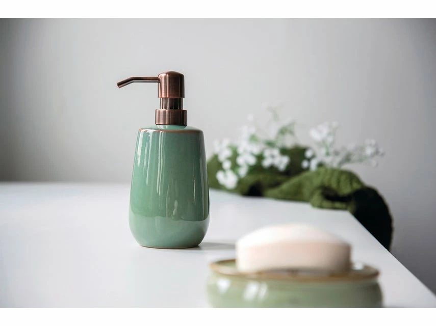 Budget ⌛ Wenko Seifenspender Sirmione - 8/17,5/8 cm in grün 😀 2 Budget ⌛ Wenko Seifenspender Sirmione - 8/17,5/8 cm in grün 😀 – Bild 2