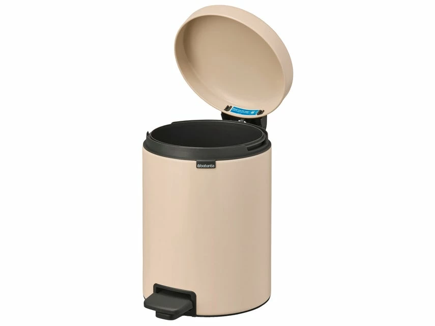 Budget 💯 Brabantia Treteimer NewIcon 5 Liter in beige 😀 3 Budget 💯 Brabantia Treteimer NewIcon 5 Liter in beige 😀 – Bild 3