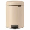 Budget 💯 Brabantia Treteimer NewIcon 5 Liter in beige 😀